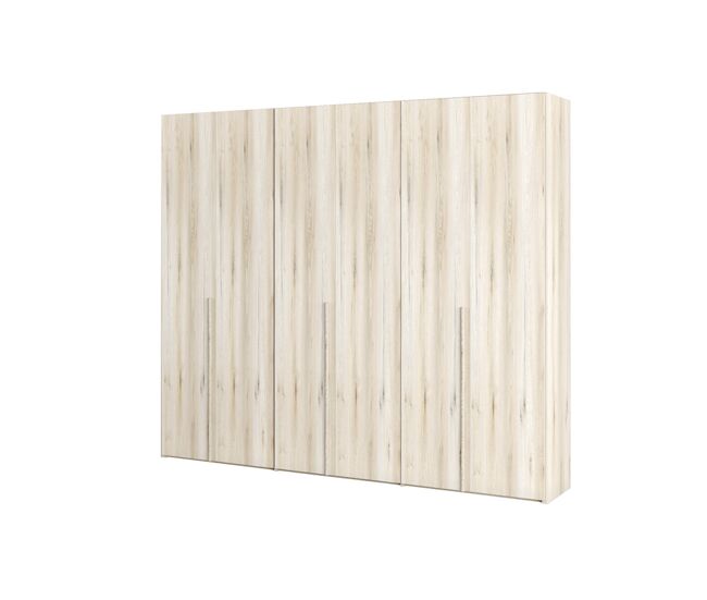 Armario BERGEN puertas batientes 240x238cm blanco
