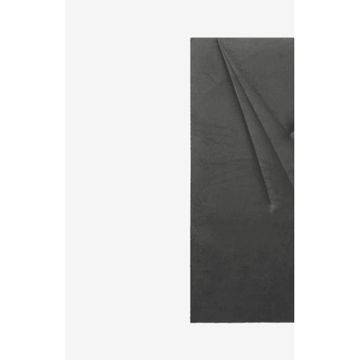 Cabeceira ZENITH tecido cinza escuro 105x120cm