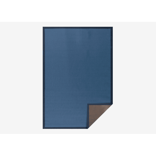 Tapete IN&OUT PVC 140x200cm cor petróleo