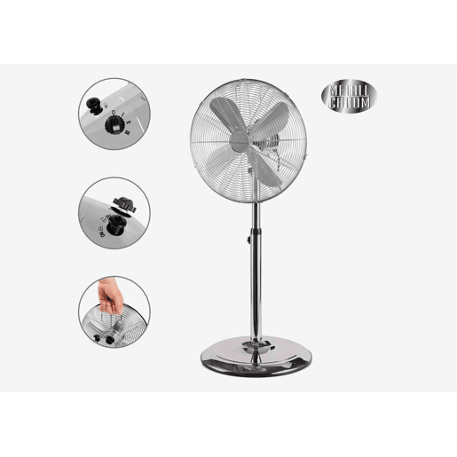 Ventoinha de pé PROFICARE VL 3064 40CM 3 velocidades 50W