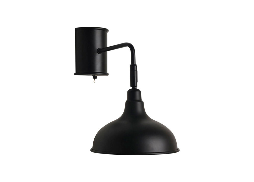 Aplique metal negro LINCOLN 40W