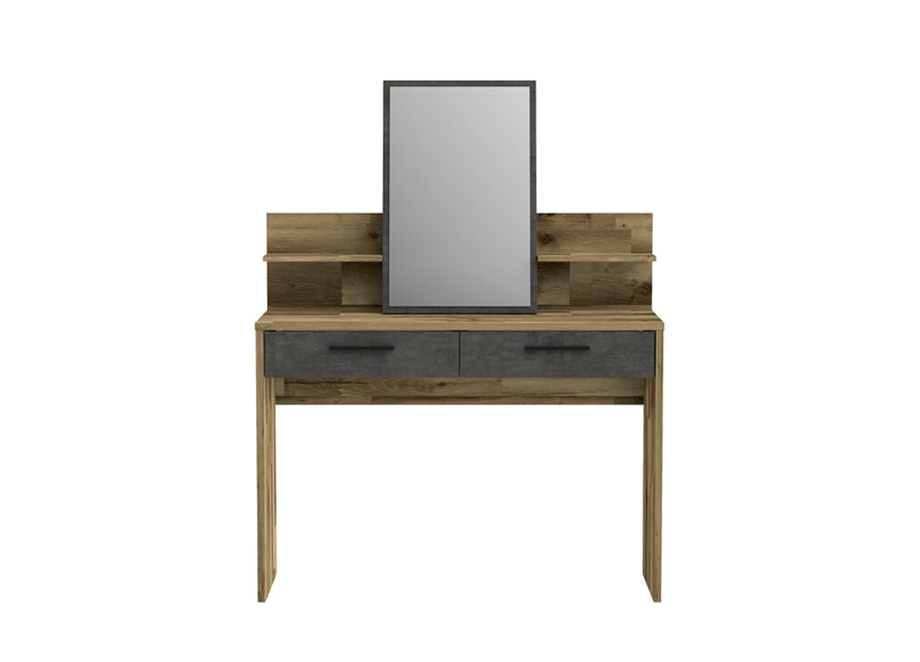 Tocador 2 cajones con espejo RICCIANO