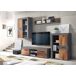 Mueble de salón NELLEKE 4 piezas Mueble de salón NELLEKE 4 piezas Gris