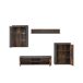 Mueble de salón NELLEKE 4 piezas Mueble de salón NELLEKE 4 piezas Gris