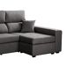 Chaise longue CIRO reversible Chaise longue CIRO reversible Gris
