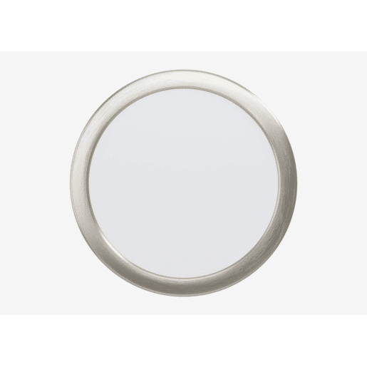 Candeeiro de teto DOWNLIGHT led acabamento em níquel