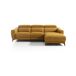 Chaise longue 4 plazas relax eléctrico DRAX derecho mostaza Chaise longue 4 plazas relax eléctrico DRAX derecho mostaza Mostaza