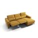 Chaise longue 4 plazas relax eléctrico DRAX derecho mostaza Chaise longue 4 plazas relax eléctrico DRAX derecho mostaza Mostaza
