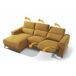 Chaise longue 4 plazas relax eléctrico DRAX derecho mostaza Chaise longue 4 plazas relax eléctrico DRAX derecho mostaza Mostaza
