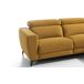 Chaise longue 4 plazas relax eléctrico DRAX derecho mostaza Chaise longue 4 plazas relax eléctrico DRAX derecho mostaza Mostaza