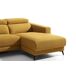 Chaise longue 4 plazas relax eléctrico DRAX derecho mostaza Chaise longue 4 plazas relax eléctrico DRAX derecho mostaza Mostaza