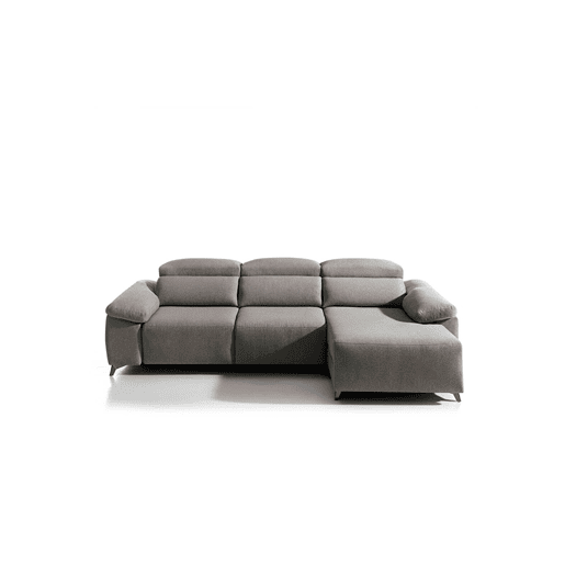 Chaise longue elétrica BALIO dereita 3 lugares vison