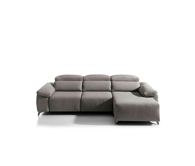 Chaise longue eléctrica BALIO derecha 3 plazas visón