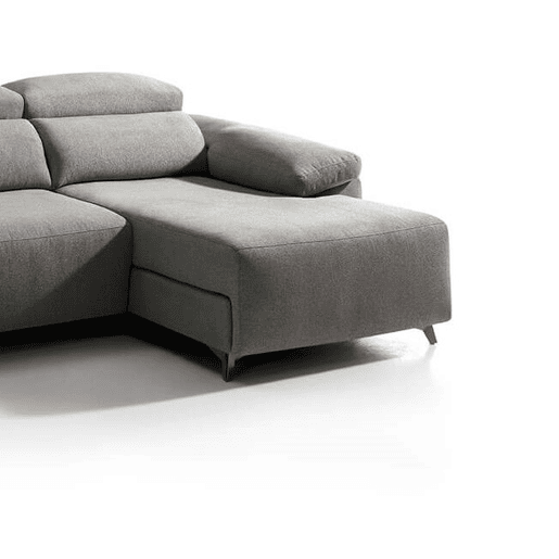 Chaise longue elétrica BALIO dereita 3 lugares vison