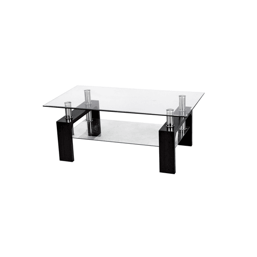 Mesa de centro CYBER cor wengue Mesa de centro CYBER cor wengue