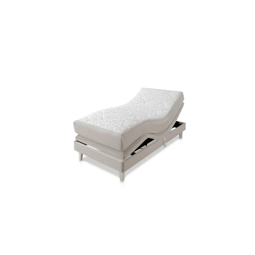 Cama regulável com colchão 90x200cm GREENWAY