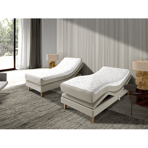Cama regulável com colchão 90x200cm GREENWAY
