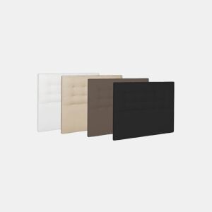 Cabeceira 150X125cm semipele branca ELITE MOLAFLEX