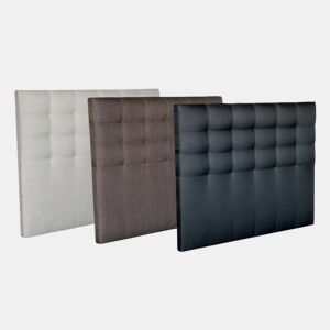 Cabeceira 90X125cm tecido rustic bege ELITE MOLAFLEX