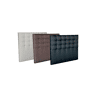 Cabeceira 200X125cm tecido rustic bege ELITE MOLAFLEX