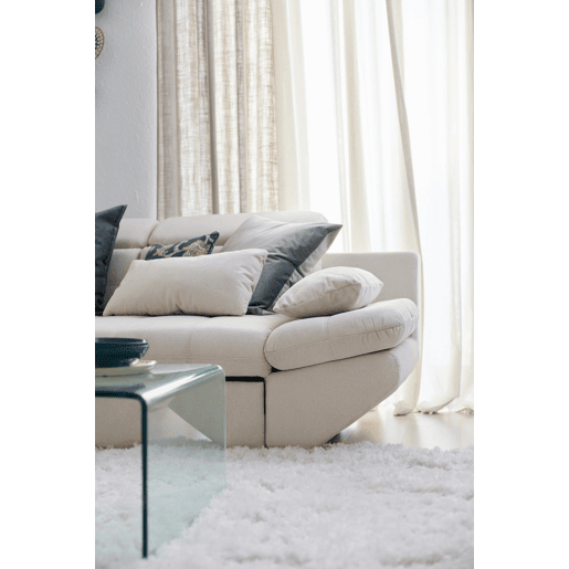 Sofá de canto com cama ETERNITY esquerda 5 lugares bege Sofá de canto com cama ETERNITY esquerda 5 lugares bege