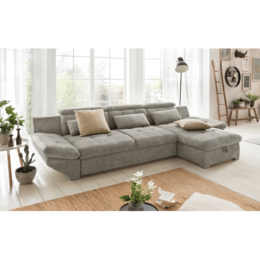 Chaise longue cama ETERNITY dereita 5 lugares vison