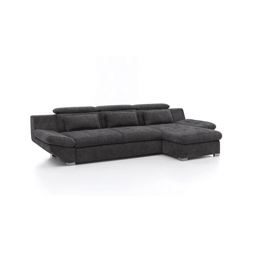 Chaise longue cama ETERNITY dereita 5 lugares antracite