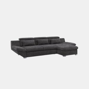 Chaise longue cama ETERNITY dereita 5 lugares antracite