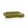 Chaise longue cama ETERNITY dereita 5 lugares verde