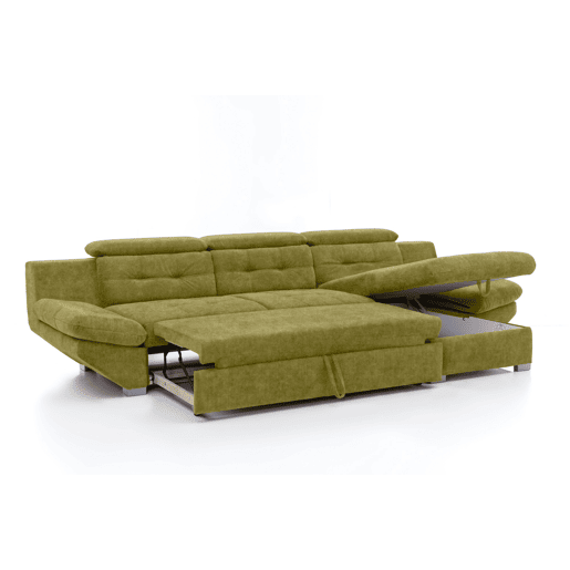 Chaise longue cama ETERNITY dereita 5 lugares verde