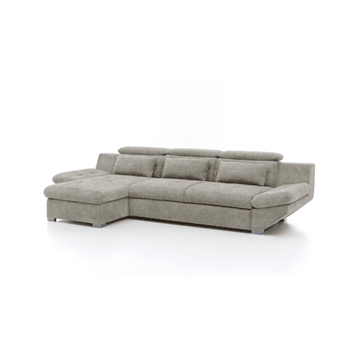 Chaise longue cama ETERNITY esquerda 5 lugares vison Chaise longue cama ETERNITY esquerda 5 lugares vison