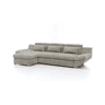 Chaise longue cama ETERNITY esquerda 5 lugares vison