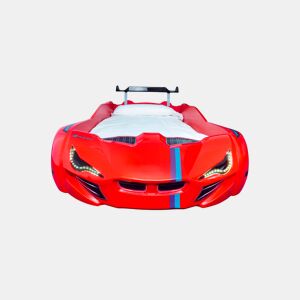 Cama carro LE MANS 90x190cm com luzes led