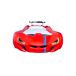 Cama coche LE MANS 90x190cm con luces led Cama coche LE MANS 90x190cm con luces led Rojo