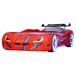 Cama coche LE MANS 90x190cm con luces led Cama coche LE MANS 90x190cm con luces led Rojo