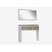 Mueble recibidor con espejo VERONA Mueble recibidor con espejo VERONA Blanco/ Madera