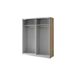 Armario SKIVE puertas correderas 170x209cm Armario SKIVE puertas correderas 170x209cm Roble