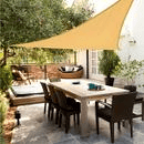 Toldo de sombra triangular aktive garden amarelo claro Toldo de sombra triangular aktive garden amarelo claro