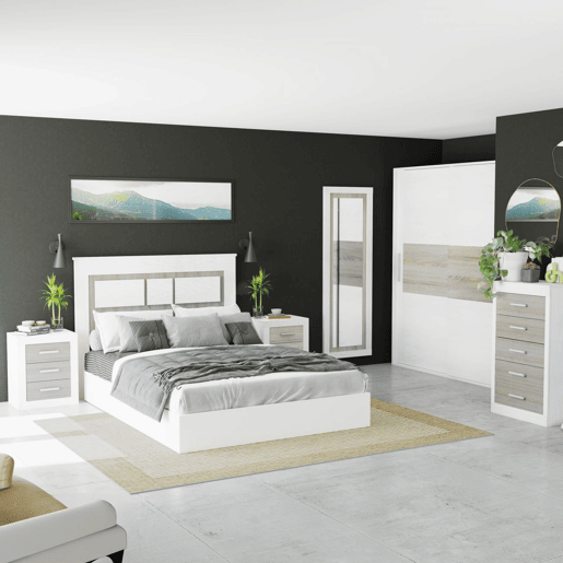 Chiffonier Lara Pinho Andersen - Cinzento 60 x 106,5 x 39,6 cm