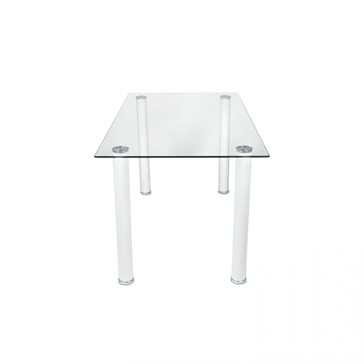 Mesa de jantar Yuri Branco 140 x 75 x 80 cm