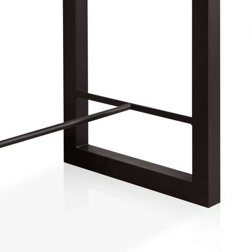 Mesa alta Loft Carvalho boreal - Preto 120 x 100 x 70cm cm