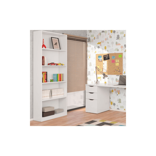 Prateleira para canetas Artik White (Branco mate) 80 x 201 x 28cm cm Prateleira para canetas Artik White (Branco mate) 80 x 201 x 28cm cm