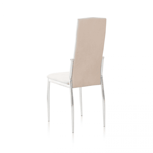 Conjunto de 6 cadeiras de jantar Sakura Sakura Bege 43 x 110 x 53 cm