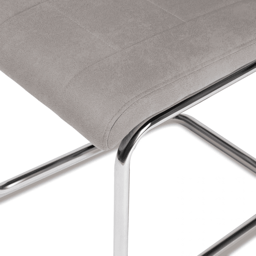 Conjunto de 4 cadeiras de jantar San Cinzento Marengo San 44 x 100 x 61cm cm
