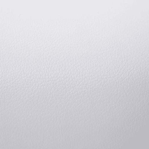 Pack 6 cadeiras de jantar em couro sintético Emi Branco - Preto 44 x 96 x 42 cm