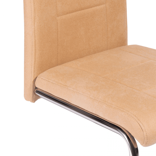 Conjunto de 4 cadeiras de jantar San San Beige 44 x 100 x 61cm cm
