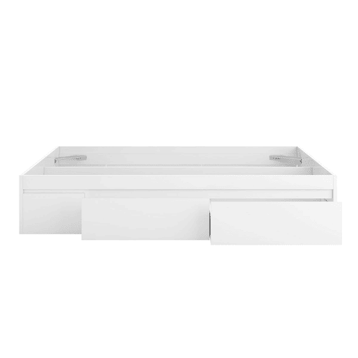 Cama Kendra Artik White (Branco mate) 156 x 37 x 196 cm