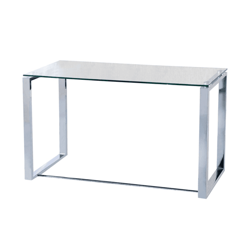 Secretária Benetto XL Metal cromado 120 x 74 x 60 cm Secretária Benetto XL Metal cromado 120 x 74 x 60 cm