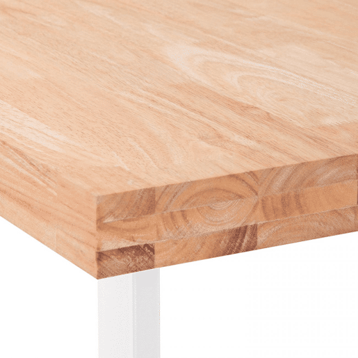 Mesa de estudo natural Carvalho selvagem - Branco 120 cm Mesa de estudo natural Carvalho selvagem - Branco 120 cm
