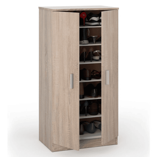 Sapateira Basic Carvalho canadiano 55 x 108 x 36 cm Sapateira Basic Carvalho canadiano 55 x 108 x 36 cm
